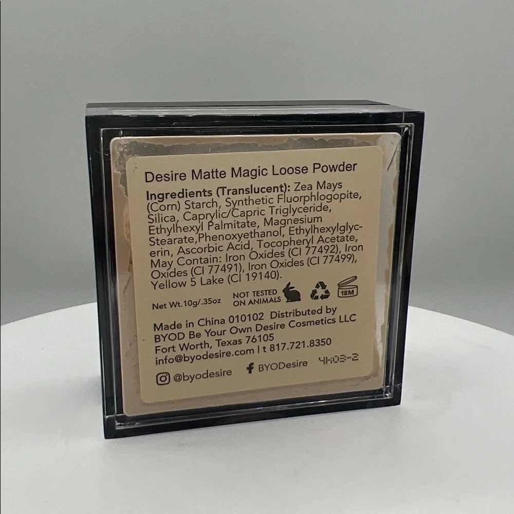 BOD Setting Powder